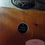 Antieke Compactom kledingkast van eikenhout 4